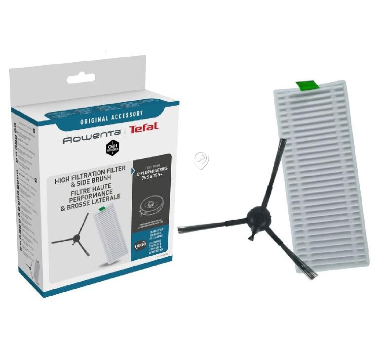 Seb - Filtru și perie laterală x-plorer 75s 75s+ zr185002 - ZR185002 - pentru Aspirator robot