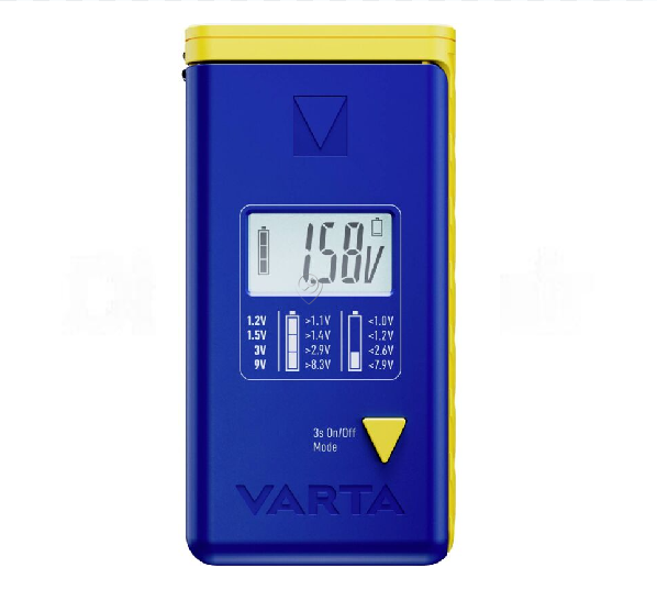 Varta - Tester electronic pentru baterii - toate tipurile de baterii - 00893101111