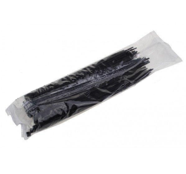 Universal - Colier / Zip tie pentru cabluri 4.5 x 200 mm - negru - pachet de 100 bucăți - 181867