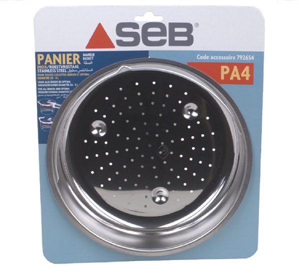 Seb - Inserție pentru aburi 8l, diametru 23.5 - 792654 - pentru Oală sub presiune SEB TEFAL CALOR MOULINEX - 320600  -  320600FR FR