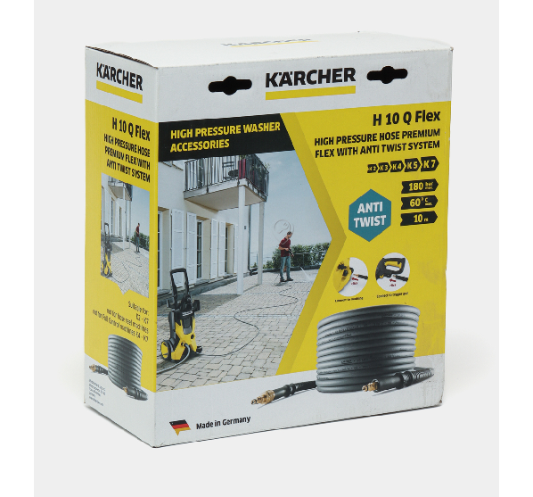 Furtun de schimb flexibil Karcher H 10 Q, 10 m, cu racord rapid - 26435850 - pentru Curățător cu presiune