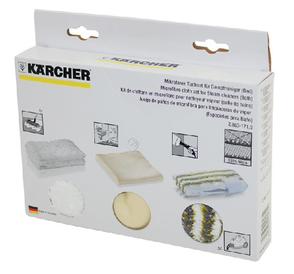 Karcher - Set de lavete pentru baie - 28631710 - pentru Aspirator