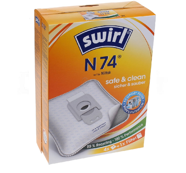 Swirl - Sac aspirator n74 - 4 buc. ecopor - 6782914