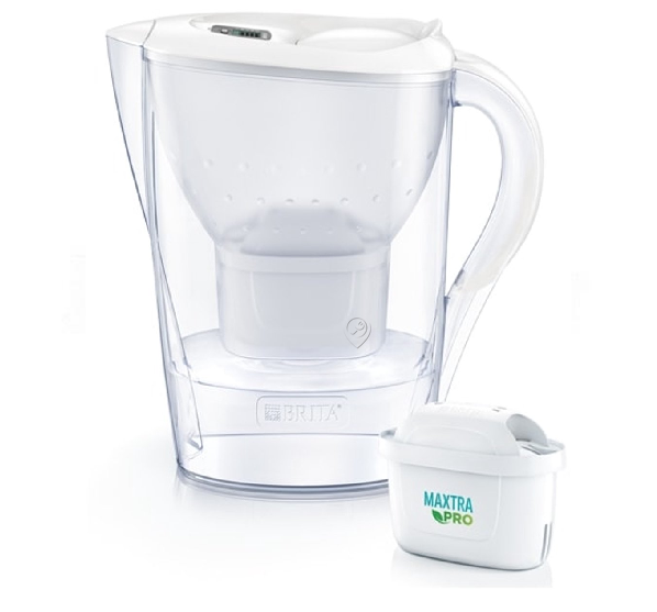 Brita - Cana cu filtru de apă marella xl me4w mxpro alb cu ceb - 1051123 - pentru Tratament apă