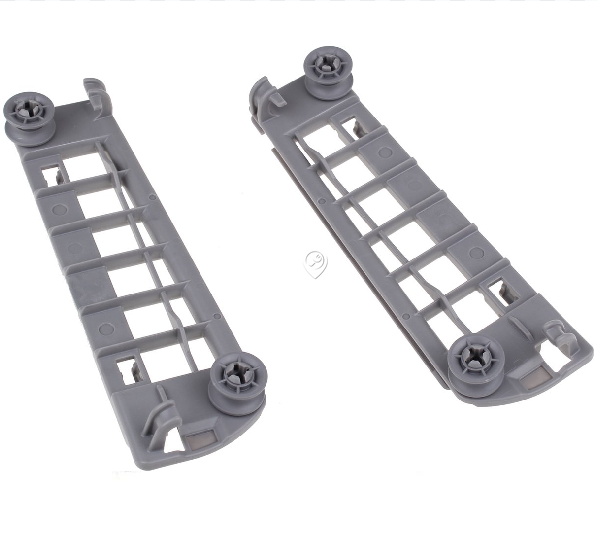 Bosch - Ghidaj / șine de susținere cu roți pentru sertar de tacâmuri - 00619598 - pentru Mașină de spălat vase BOSCH - 3VF782XA/18