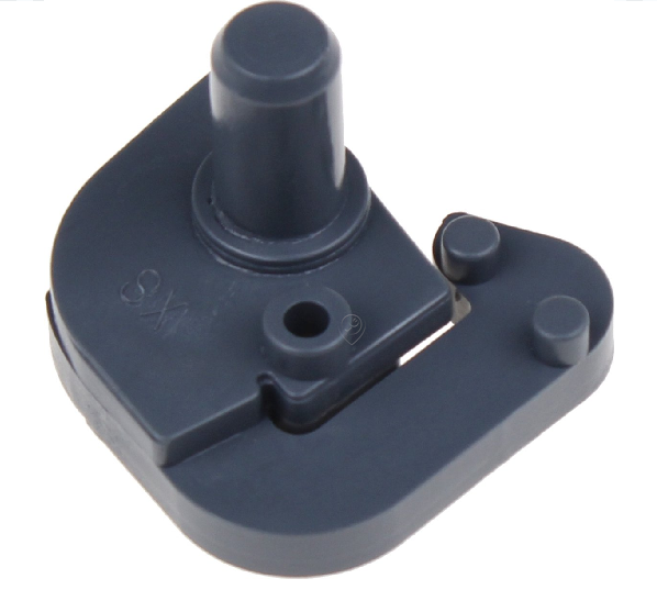 Ariston - Opritor de ușă - bucșă stânga - gri 40[ - C00046108 - pentru Frigider/Congelator ARISTON - MCA300XS - 47225290000 - 22529