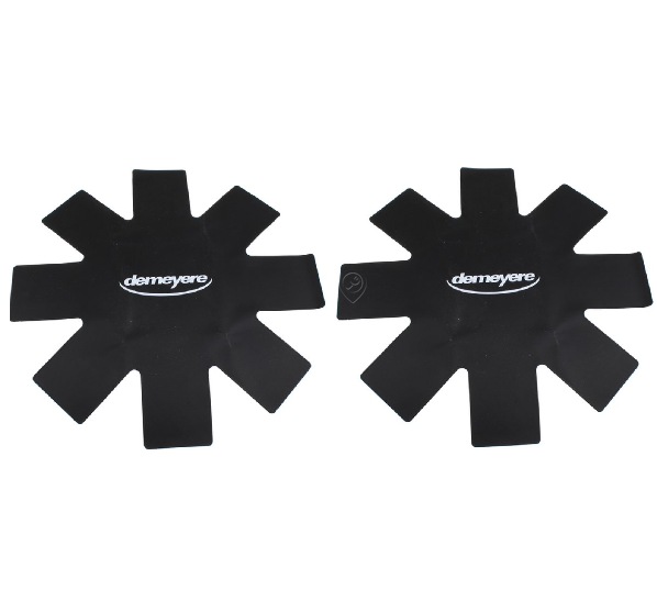 Demeyere - Protecție pentru tigaie 40x40 cm, 2 piese, verde - 99002