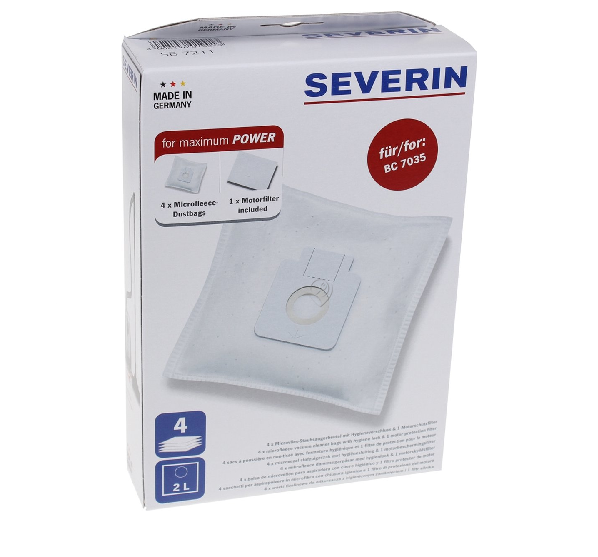 Severin - Bc7035 - saci de praf - set de 4 - SB7211 - pentru Aspirator
