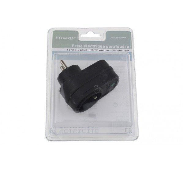 Erard - Protecție împotriva supratensiunii/fulgerului 230v - negru - 728369