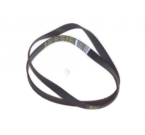 Ariston - Curea poly-v 1046 h8 (al128xbe) - C00074218 - pentru Mașină de spălat haine ARISTON - AC128LFR - 80258180000 - 25818
