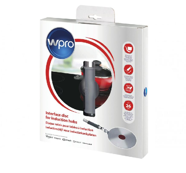 Wpro - Disc de inducție diam. 26 - deluxe - 484000008677 - pentru Plită/Cuptor