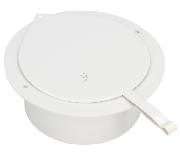 Delonghi - Racord flanșă de perete cu clapetă ø 125mm - TL1857 - pentru Aer condiționat