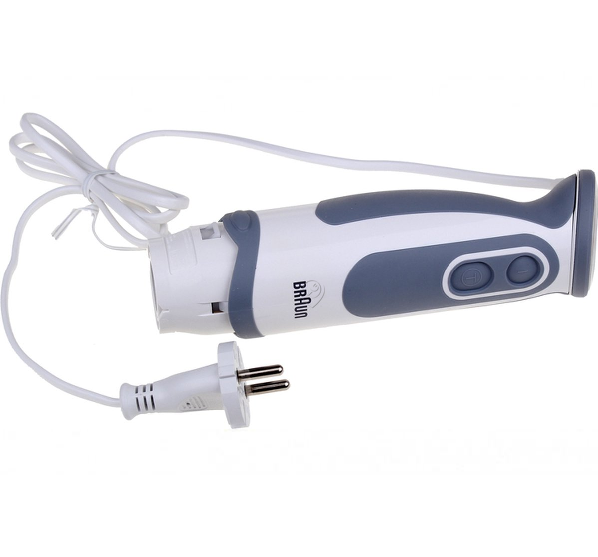 Delonghi - Bloc motor 600w alb/gri - 7322114444 - pentru Robot de bucătărie/Mixer BRAUN - 4191 - Multiquick 5&7, MR500-MR6550,VP2