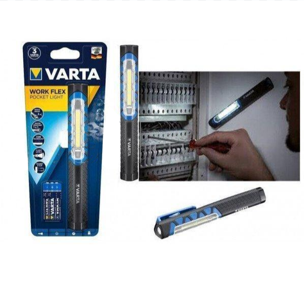 Varta - Lampă de buzunar flexibilă pentru lucru - 17647101421 - pentru Iluminat