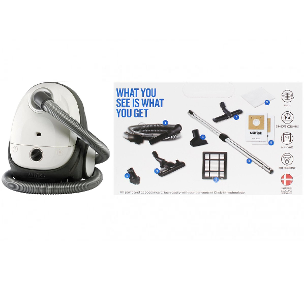 Nilfisk - Aspirator One Allergy EU 750W - 3L - 128390146