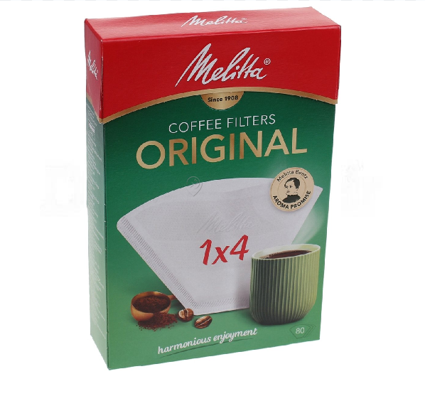 Melitta - Filtru de cafea Melitta Original 1x4 / 80 - alb - 6771382