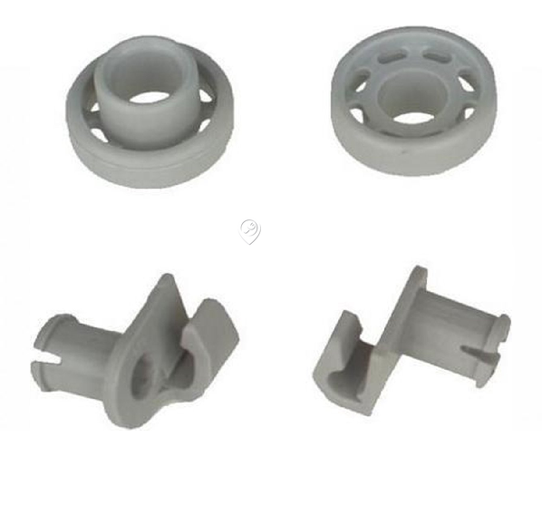 Bosch - Set de 2 roți pentru coș, original - 00424717 - pentru Mașină de spălat vase BOSCH - 073010063900