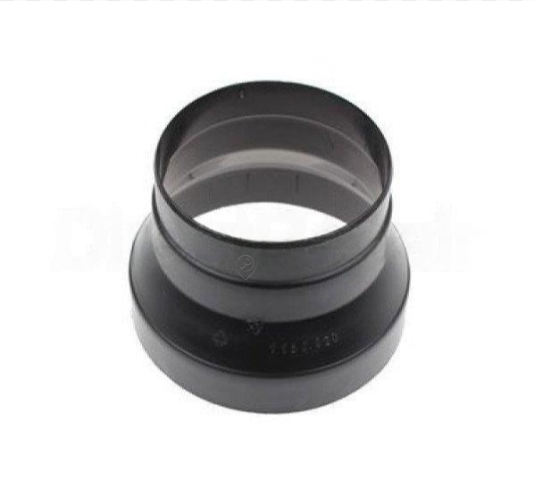 Whirlpool - Piesă de conectare reductoare PVC - 120/125/150mm - 481253278004 - pentru Hota WHIRLPOOL - 857417401250 - DKLM3790IN