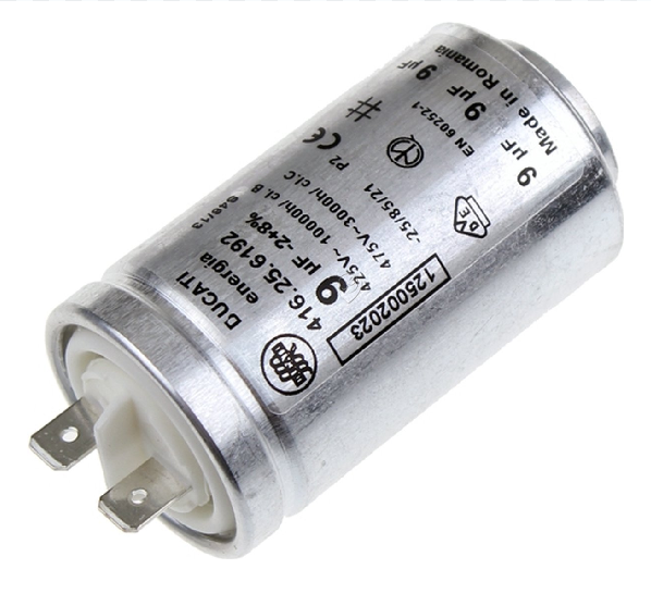 Electrolux - Condensator - 9µf - 1250020227 - pentru Mașină de spălat haine