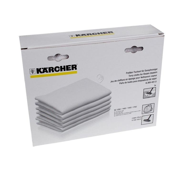 Karcher - Lavete pentru podea Karcher 1201 - 63694810 - pentru Aspirator KARCHER - SC1702