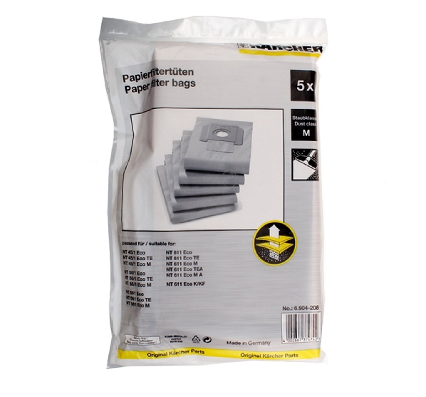 Karcher - Sac pentru aspirator nt561eco - 69042080 - pentru KARCHER - NT45