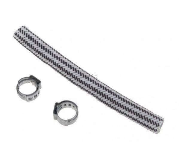 Seb - Furtun 115mm + 2 cleme furtun - CS00115538 - pentru Fier de călcat SEB TEFAL CALOR MOULINEX - GV7080C023