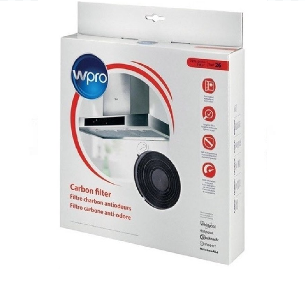 Wpro - Filtru de carbon - tip 26 - 484000008789 - pentru Hota WPRO - DFK1630