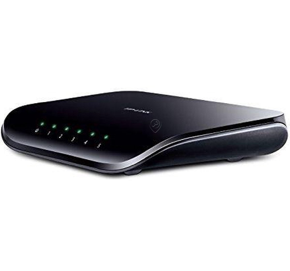 Switch retea desktop Tp-link TL-SG1005D cu 5 porturi Gigabit 1000Mbps - TLSG1005D