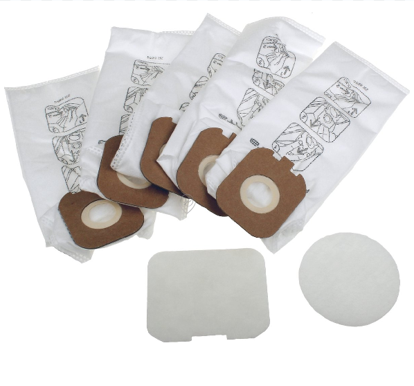 Seb - Set Saci de hârtie x5 + microfiltru x2 - ZR005001 - pentru Aspirator ROWENTA - RH7102IA3P0