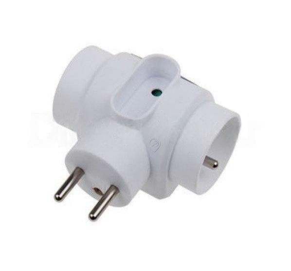 Expert-line - Stecher - 3 ieșiri - 2x16A + 1x6A - 647911