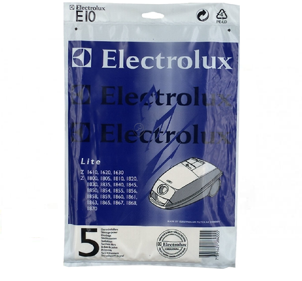 Electrolux - Saci de aspirator originali z1810/1820 e10     5 bucăți - 9001955781 - pentru ELECTROLUX - 1863