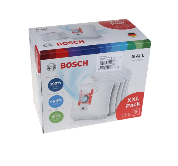 Bosch - Sac pentru aspirator tip g all xxl pachet 16 bucăți - 17002095