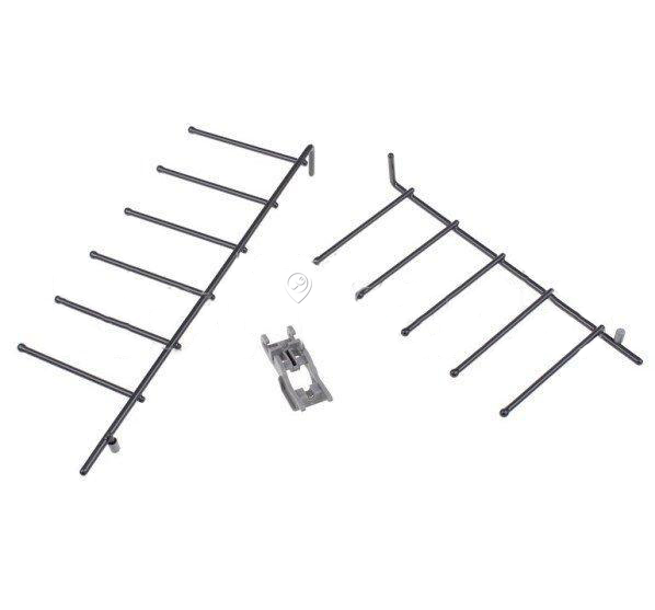 Bosch - Elemente pentru coșul superior de sticlă - 12004142 - pentru Mașină de spălat vase BOSCH - DF260161/21