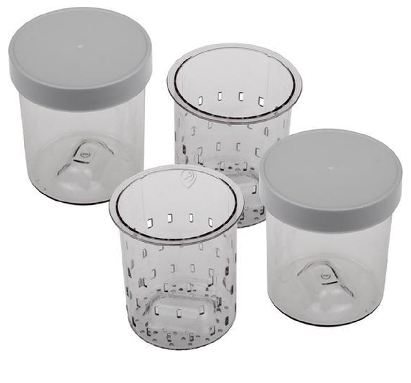 Cuisinart - Set 2 borcane de plastic - 250ml - YM402E - pentru Aparate casnice mici