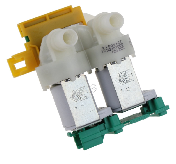 Bosch - VALVA ELECTROMAGNETICA - dublă - 10031936 - pentru Mașină de spălat haine