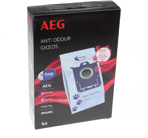 Electrolux - Sac aspirator - gr203s - anti-miros - 4 buc. - 9001684753