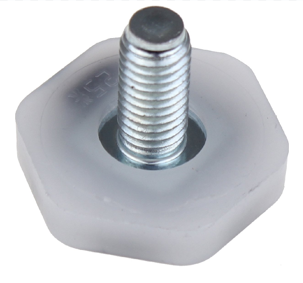 Whirlpool - Picior reglabil - m8 - h2.3cm - C00533677 - pentru Mașină de spălat haine