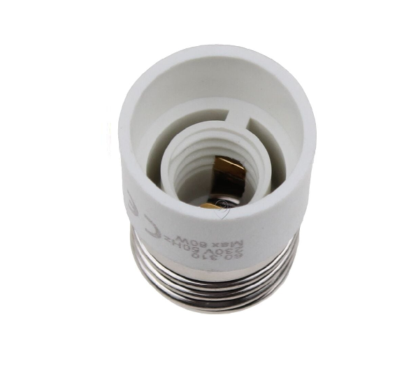 Dulie universală pentru bec - e27 / e14 - alb - 105330 - pentru Iluminat