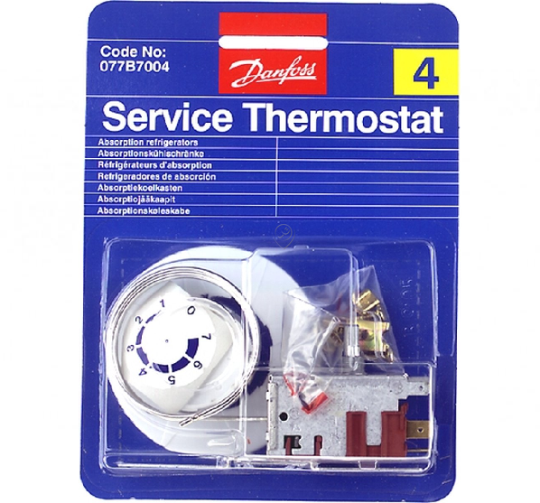 Danfoss - Termostat Danfoss nr4 absorpție - 077B7004 - pentru Frigider/Congelator