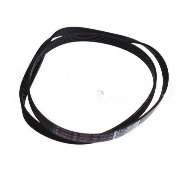 Electrolux - Curea poly-v 1184 j6 elastică - 1323531309 - pentru Mașină de spălat haine