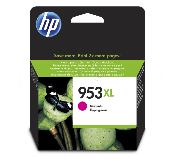 Hewlett Packard - Cartus cerneala imprimanta HP 953XL capacitate mare magenta - F6U17AE