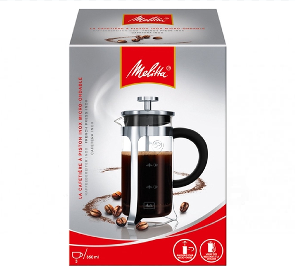 Melitta - Cafetieră cu sistem de presiune premium pentru 3 cești - 2009-2023