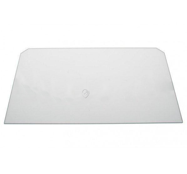 Ariston - Placă de sticlă pentru sertarul de legume 466x282x4 (unghi 2 - C00628269) - pentru Frigider/Congelator