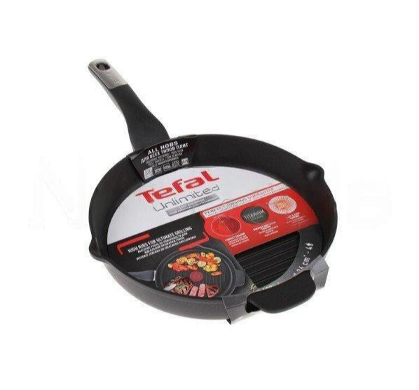 Tefal - Tigaie grill 26 cm roșu ic g6 unlimited ca - E2294074
