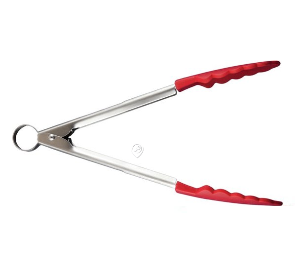 Cuisipro - Clește de servire (cu silicon) - roșu 24 cm - 74708605 - pentru Plită/Cuptor