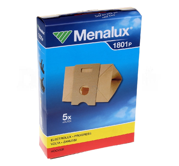 Electrolux - 1801p - saci pentru aspirator - 5 bucăți + 1 microfiltru (de tăiat) - 9001961946