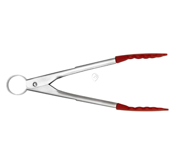 Cuisipro - Mini clește de servire (cu silicon) - roșu - 18 cm - 74708505 - pentru Plită/Cuptor