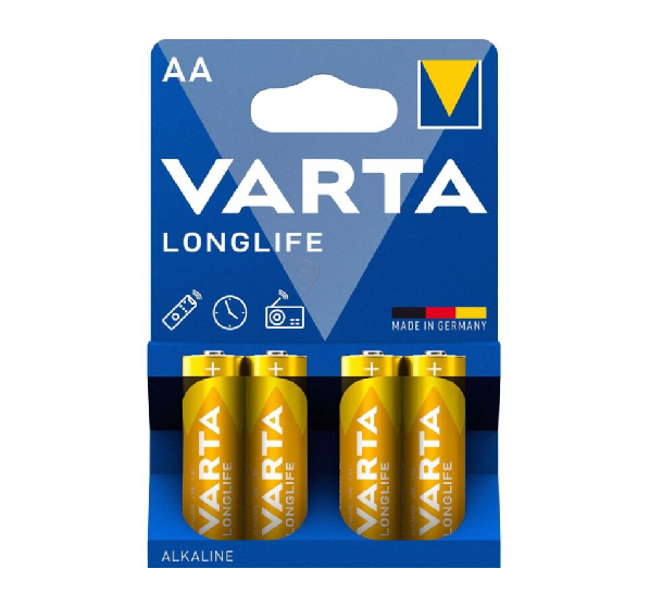 Baterie Varta Longlife mignon / AA LR6 - 4106101414