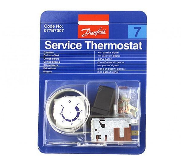 Danfoss - Termostat Danfoss nr7 semnal pasiv - 077B7007 - pentru Frigider/Congelator