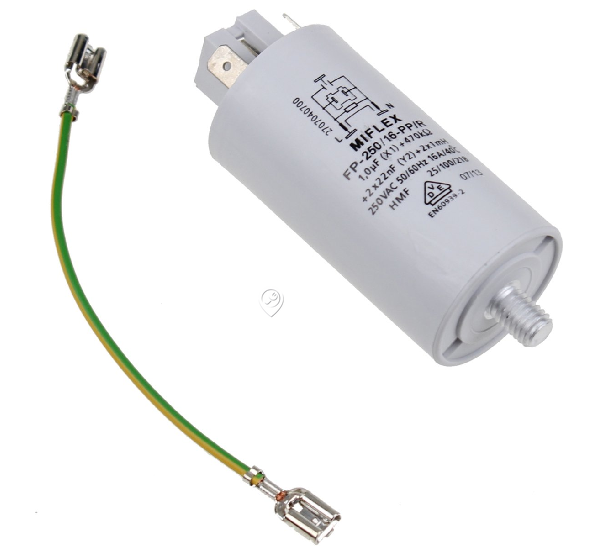 Beko - Condensator de suprimare a interferențelor - wmb71431 - 2724300200 - pentru Mașină de spălat haine BEKO - WM5554T